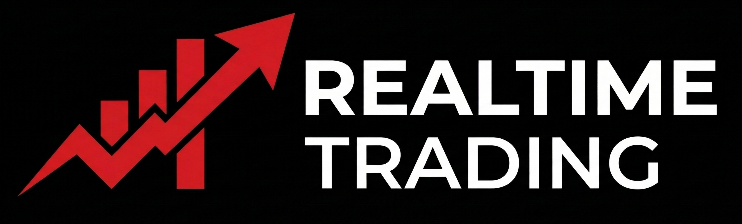 realtime logo with black background