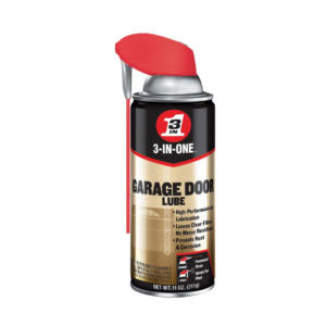 3 in one garage door lubricant with smart straw sprays 2 ways, 11 oz